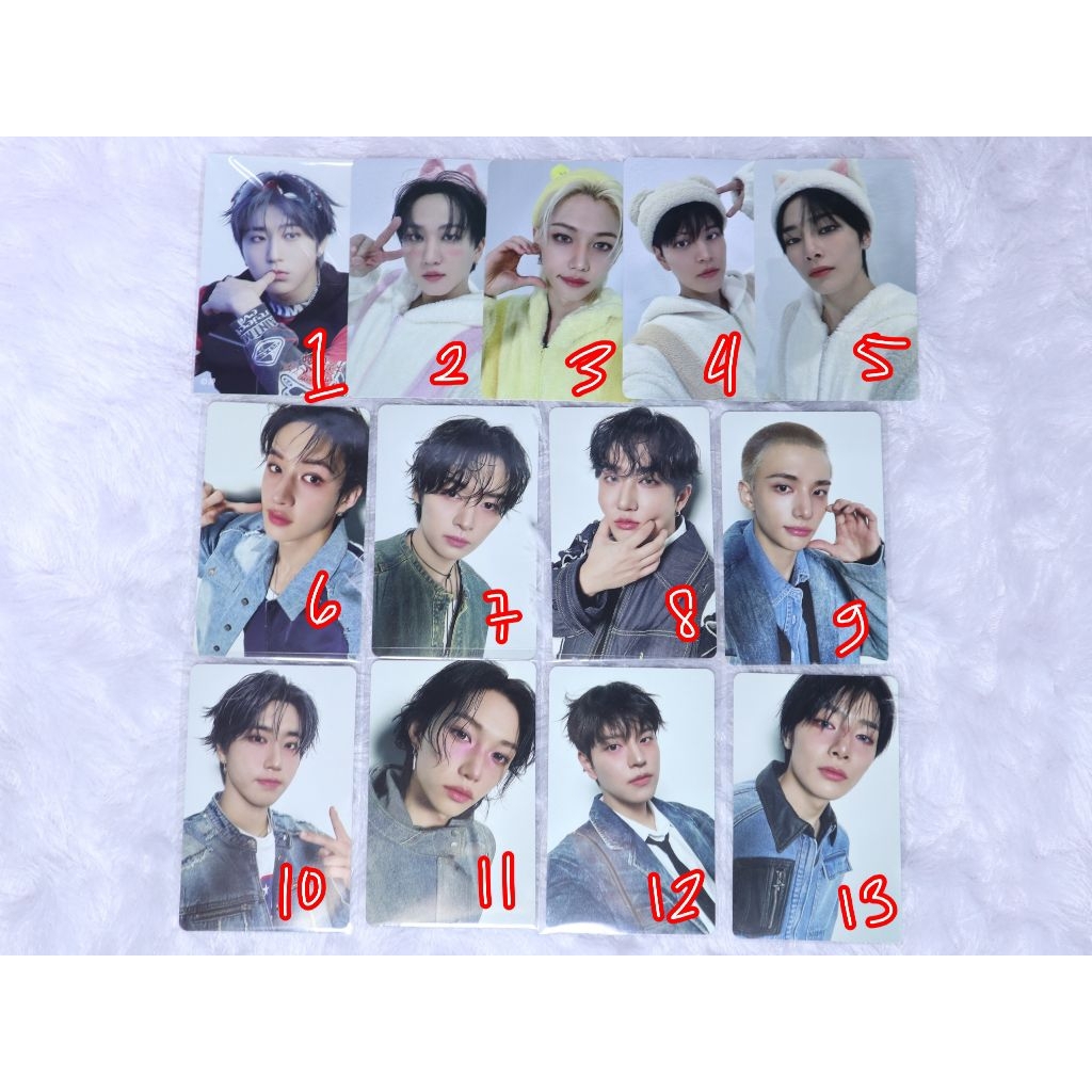 (BACA DESKRIPSI) Stray kids skz pc photocard jepang japan hollow giant album skzoo bangchan lee know
