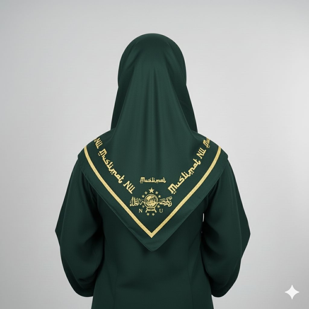 Kerudung Jilbab Segi Empat Muslimat NU ( GROSIR )
