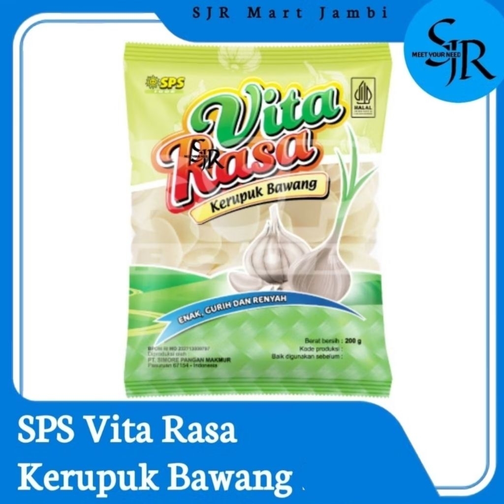 [Kerupuk] SPS - VitaRasa Kerupuk Bawang Mentah