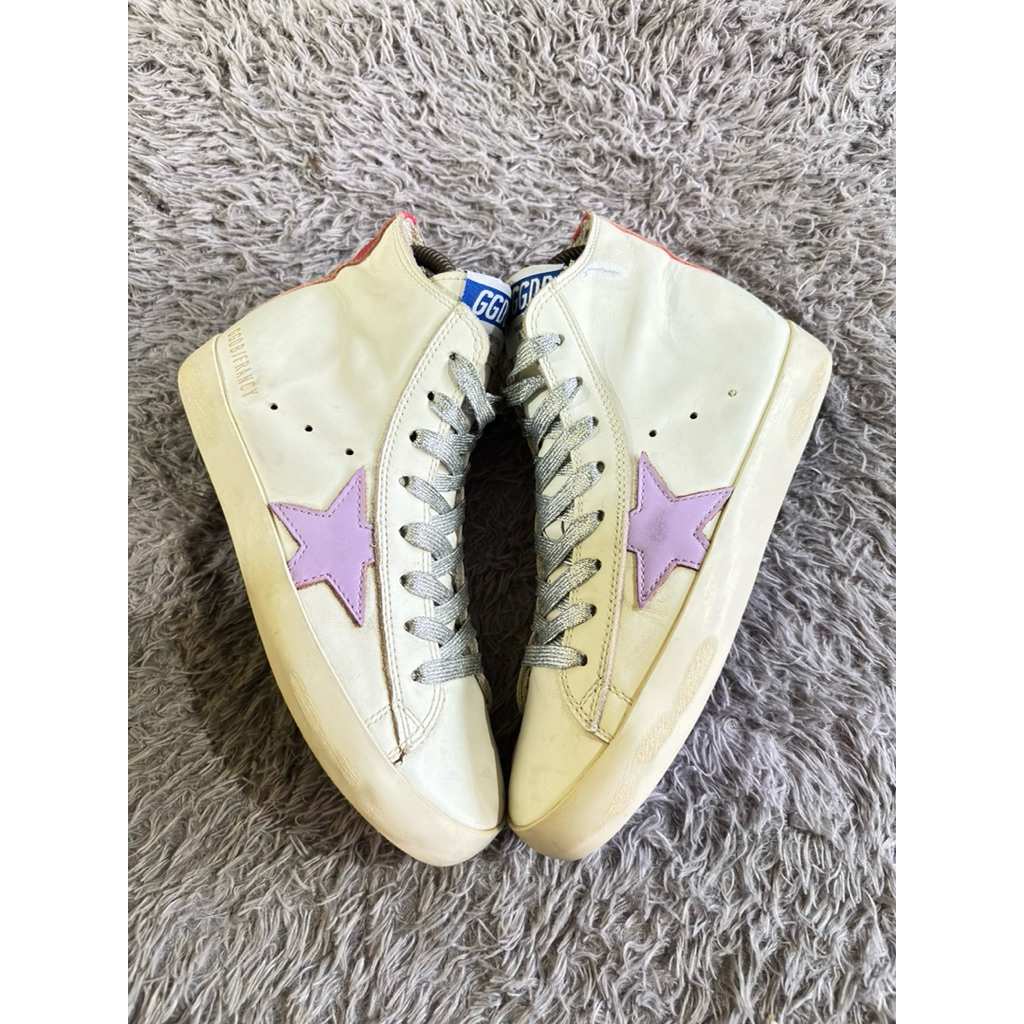 sepatu GGDB francy leather high size 37/24cm made in italy original mulus