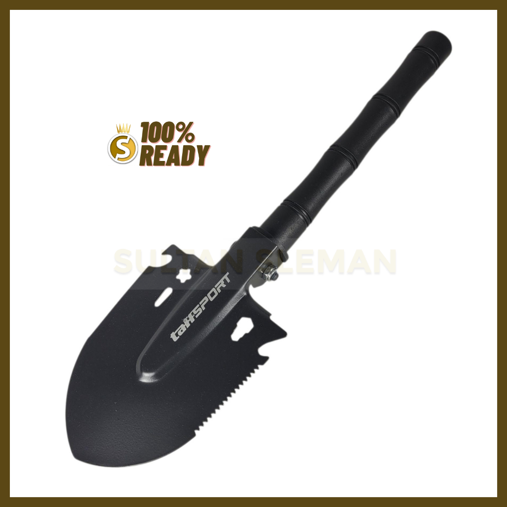 Sekop Lipat Multifungsi Camping / Sekop Alat Berkebun / Pacul Sekop Lipat