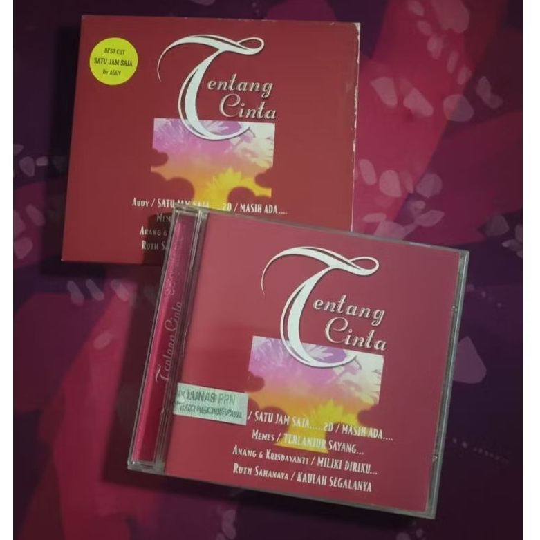 CD Tentang Cinta / 2D, Ruth Sahanaya, Anang & Krisdayanti,Memes dkk (Mulus)