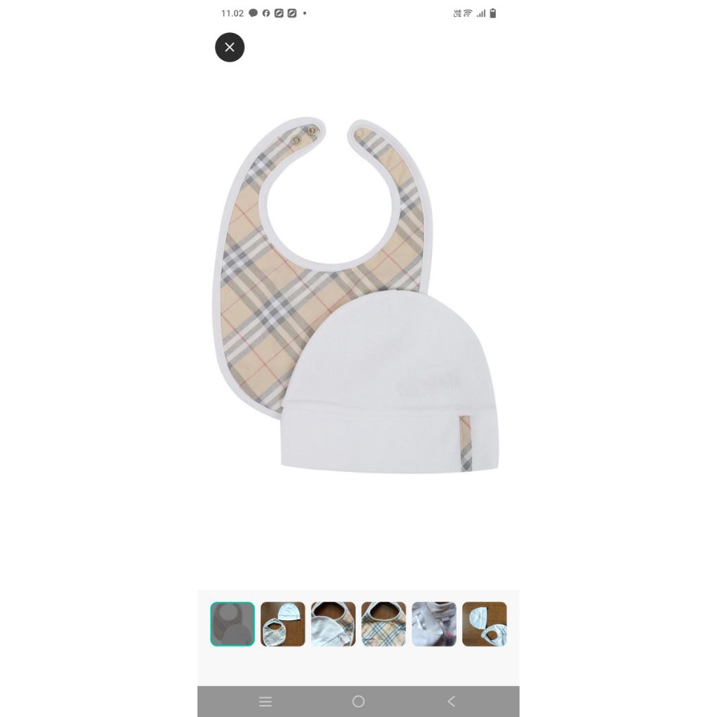 burberry hat and slabber