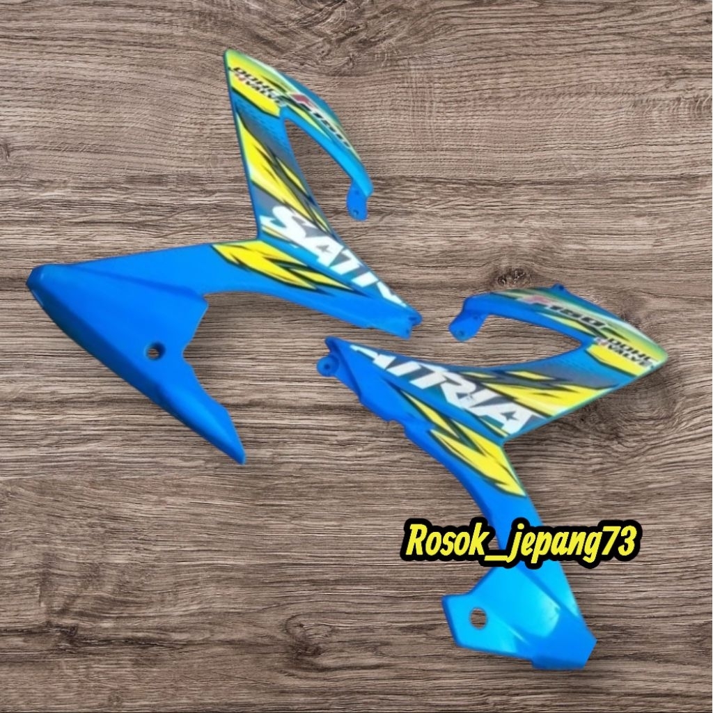 BISA COD COVER SAYAP FU BODY SAMPING SAYAPAN SUZUKI SATRIA FU FACELIFT FU FL NEW 2014 SET PLUS STRIP