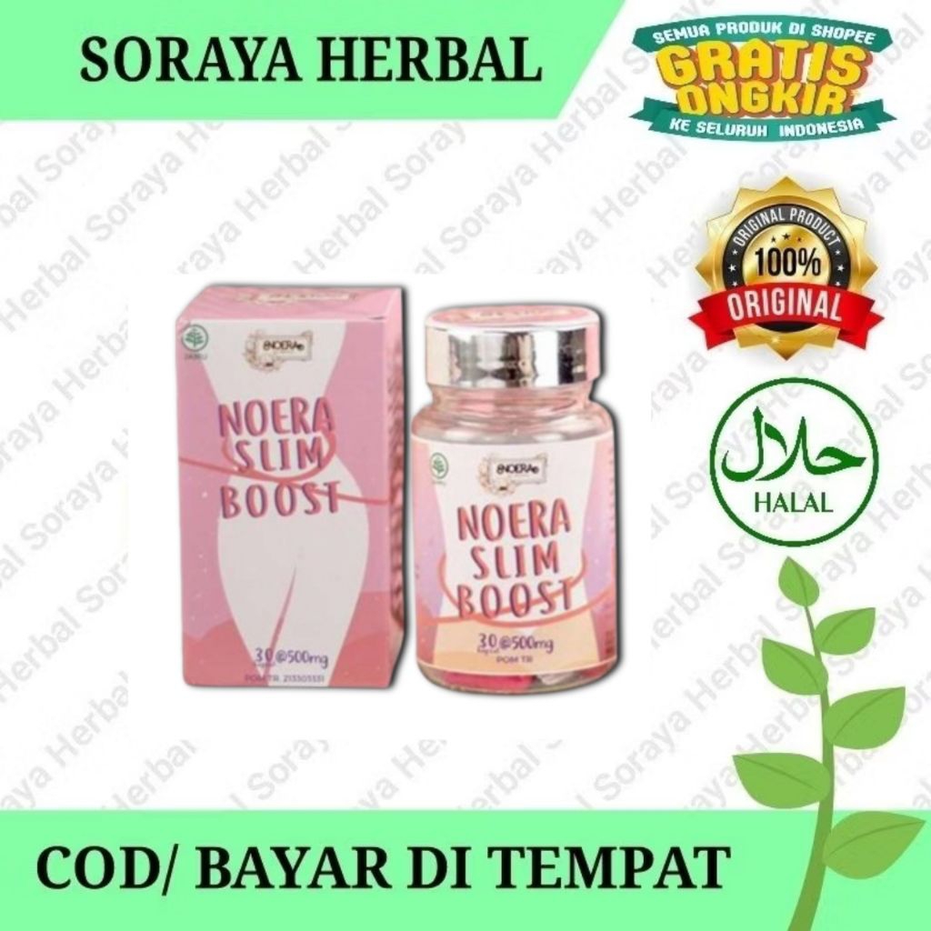 Noera Slim Boost - Noera Slimming Capsule, Obat Diet Jamu Pelangsing badan