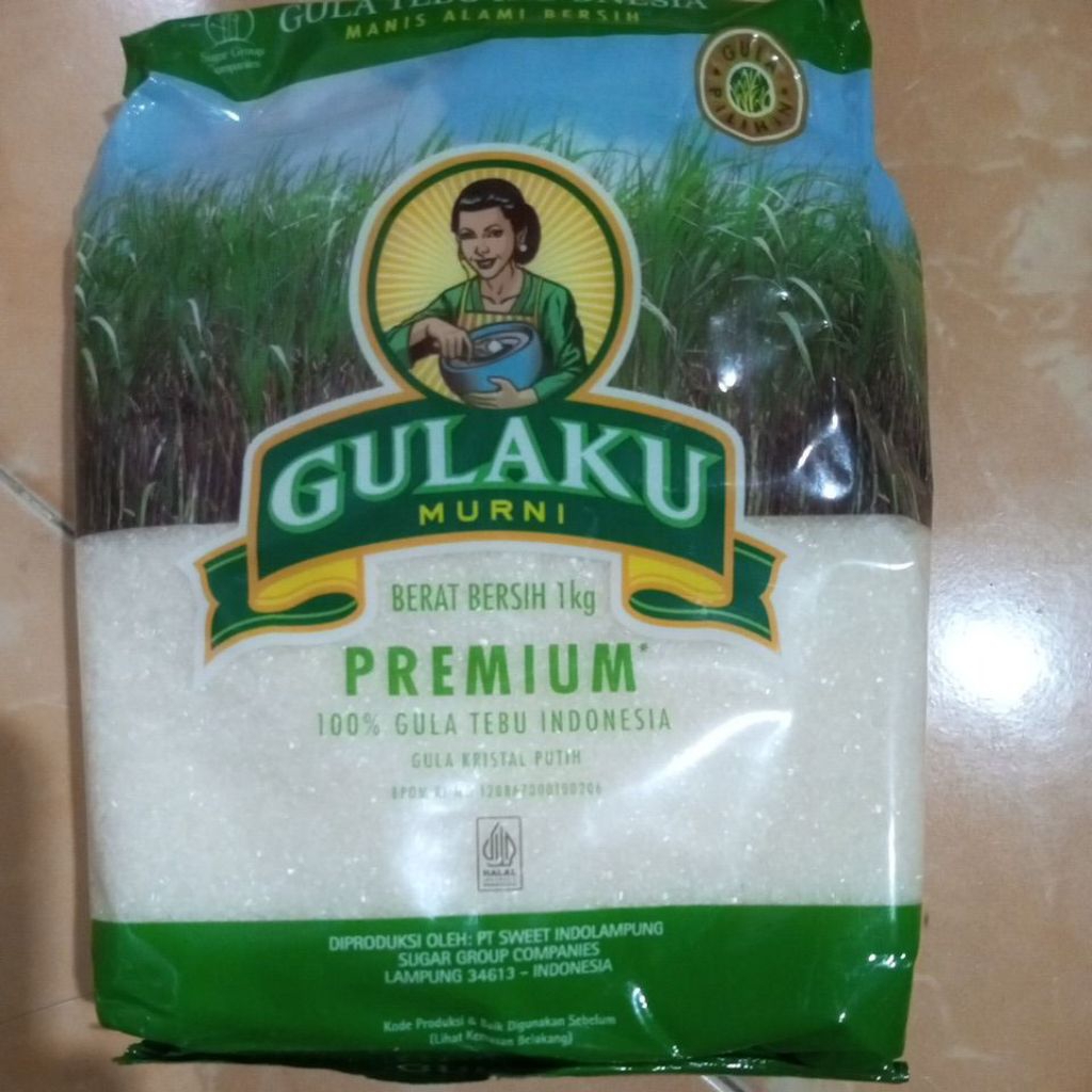 gula pasir gulaku 1kg
