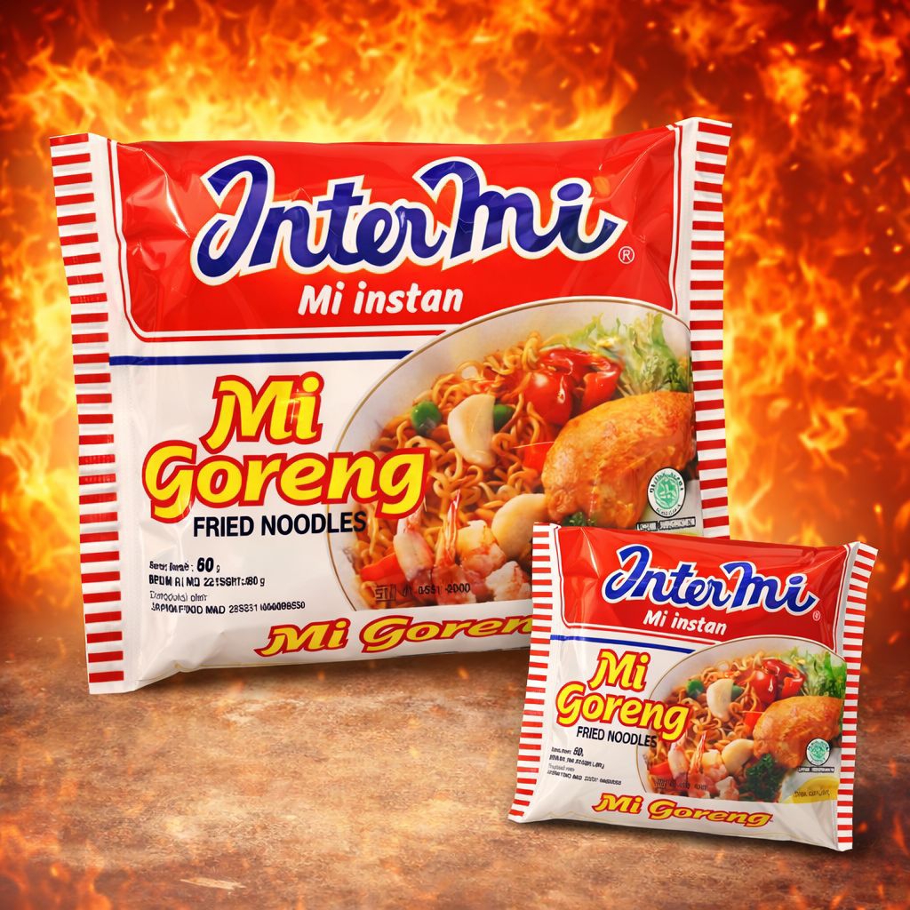 InterMi Mi Goreng  | Mie Instan Goreng Rasa Pedas Gurih