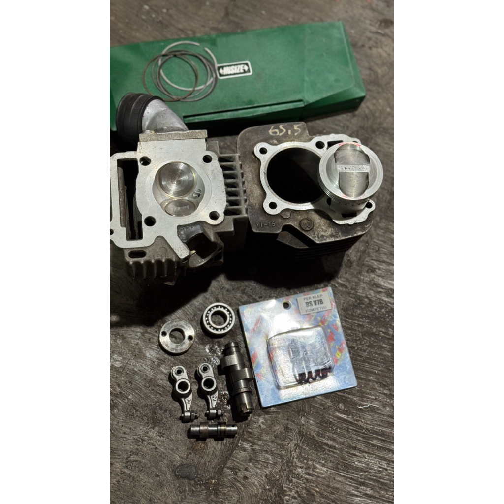 paket bore up sleep engine jupiter z vega r 200cc head 34 29