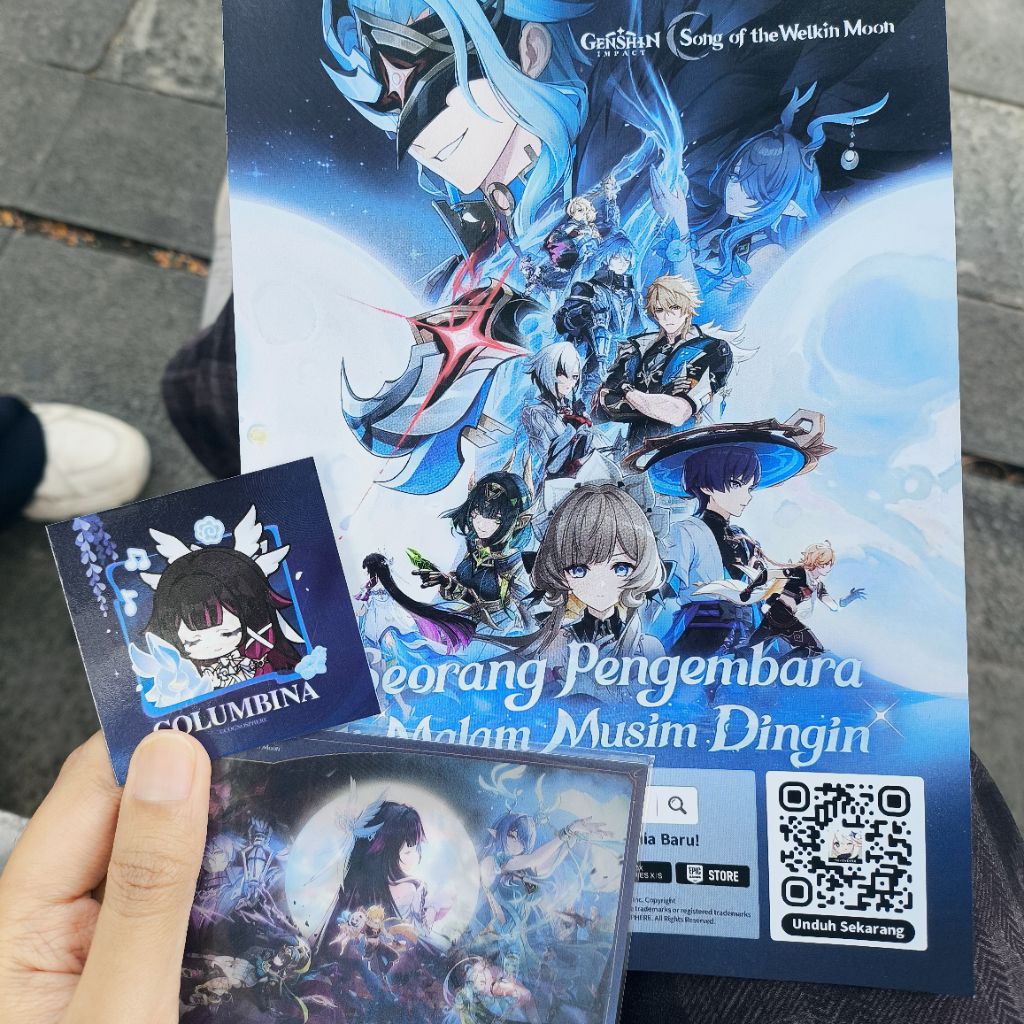 Genshin Event Merchandise : Columbina Moon Invitation