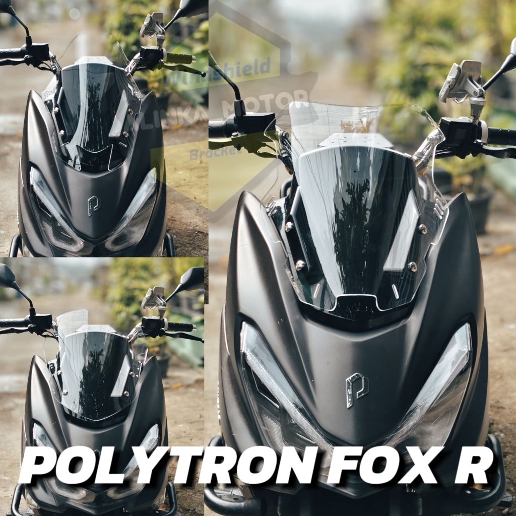 Visor POLYTRON FOX R/Fox 350 PNP Windshield Visor Polytron Fox R & Fox 350