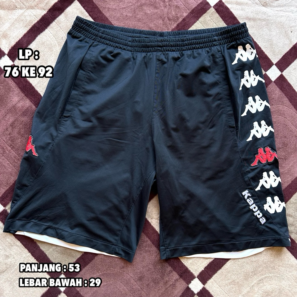 KAPPA Spellout - Short Pants (Black) L