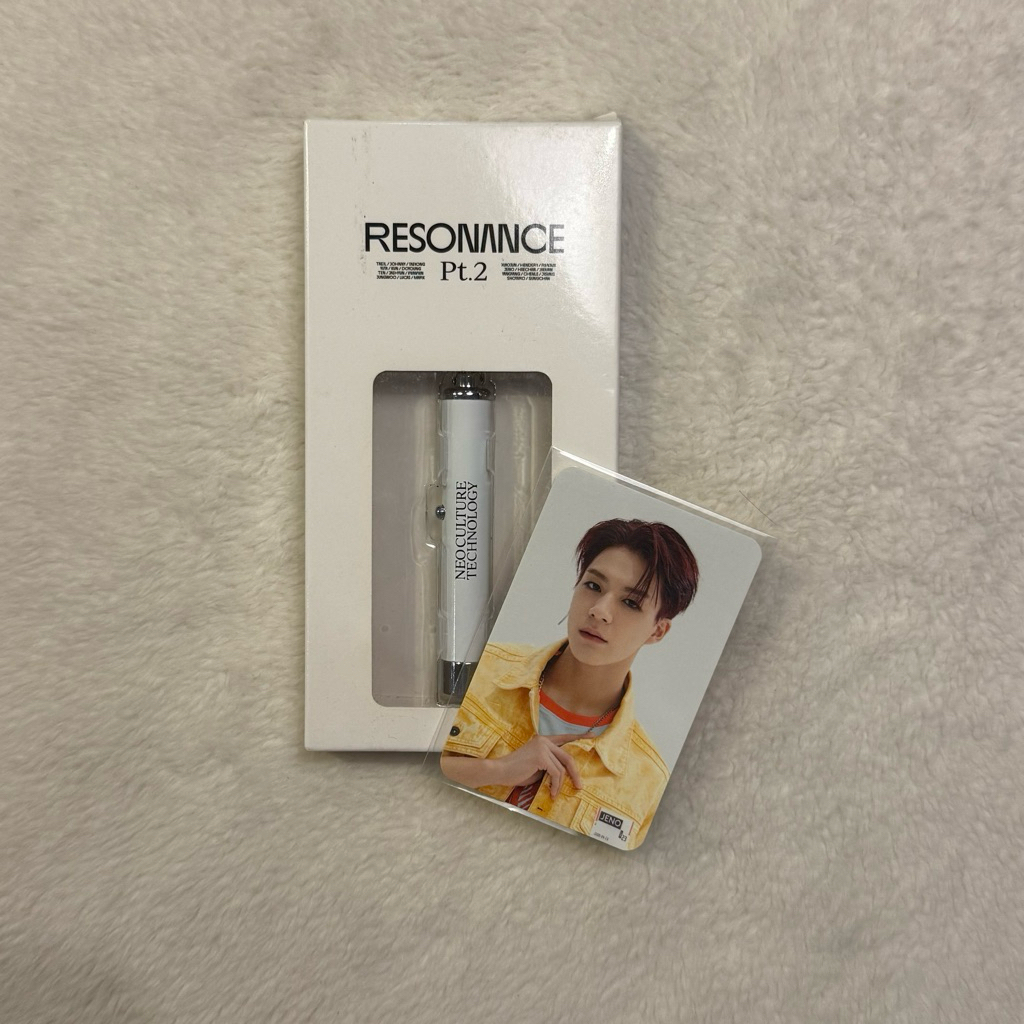 JENO NCT Resonance 2020 PROJECTION KEYRING + PHOTOCARD (SET)