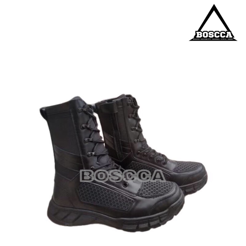 sepatu PDL jaring tawon tali biasa Sol wb Boscca