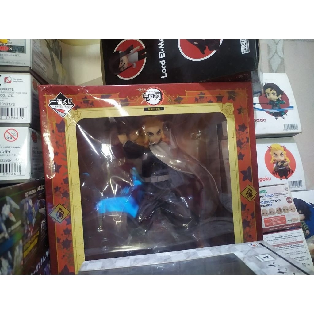 Ichiban Kuji Rengoku Figure misb, segel, original, Rengoku kyojuro
