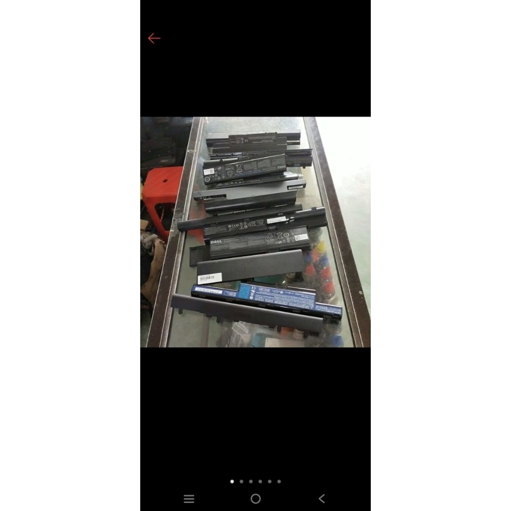 copotan baterai laptop original 18650