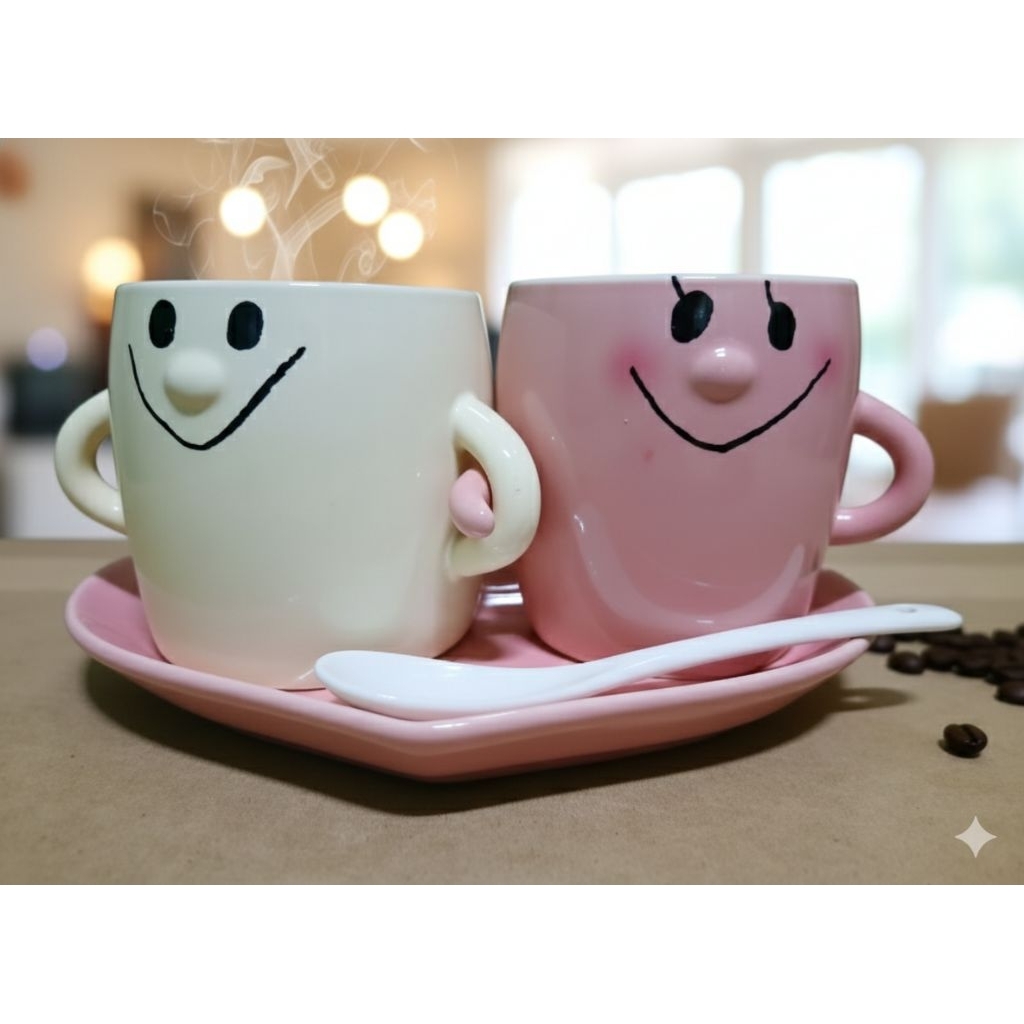 Tea cup set couple