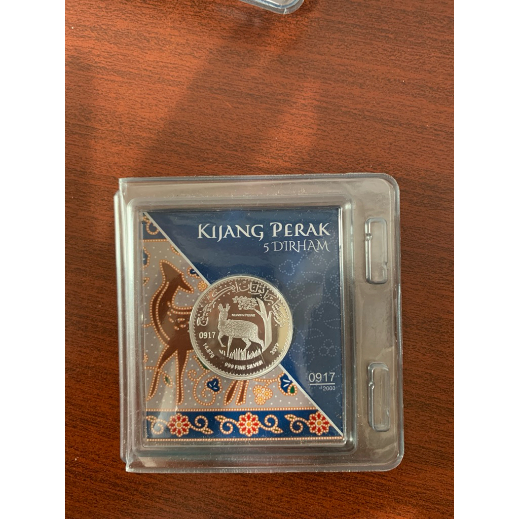 5 Dirham Perak Khamsa Nubex Malaysia Edisi Khusus Wakala