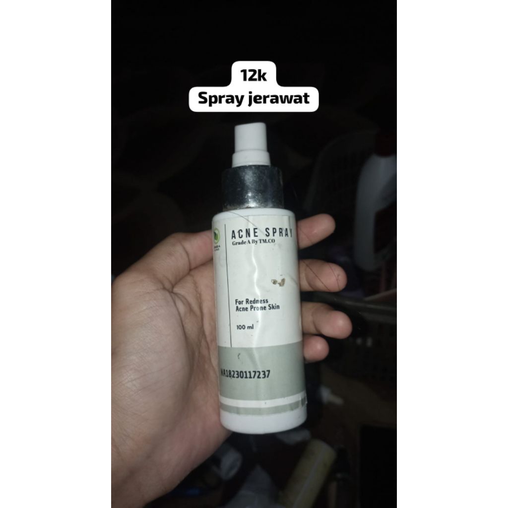 acne spray Grade a by Tmco + adm