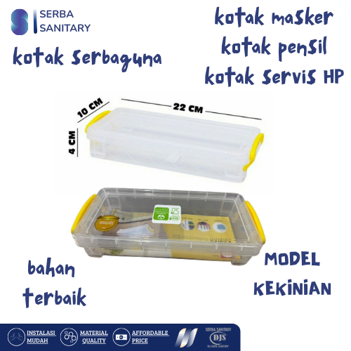 Kotak pensil Kotak serbaguna / tempat masker / KAWAII Shinpo 204 (SIP 204) Kotak Trans