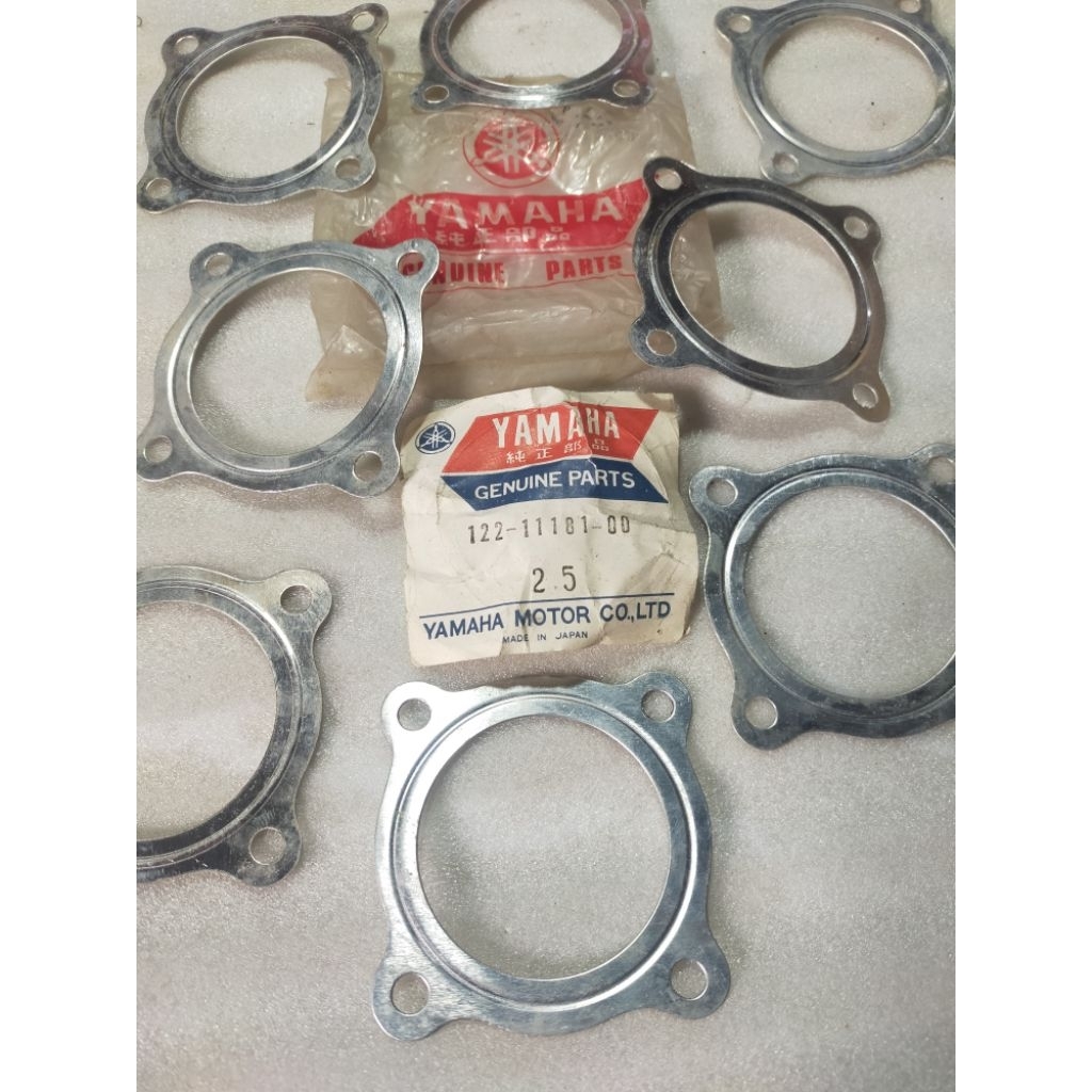 PAKING BLOK HEAD BLOK ATAS YAMAHA V75 V 75 ORIGINAL paking packing blok block head atas Yamaha v75 V