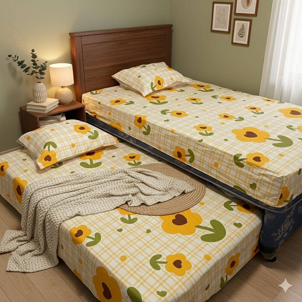 SPREI BED SORONG 120x200 NON RUMBAI