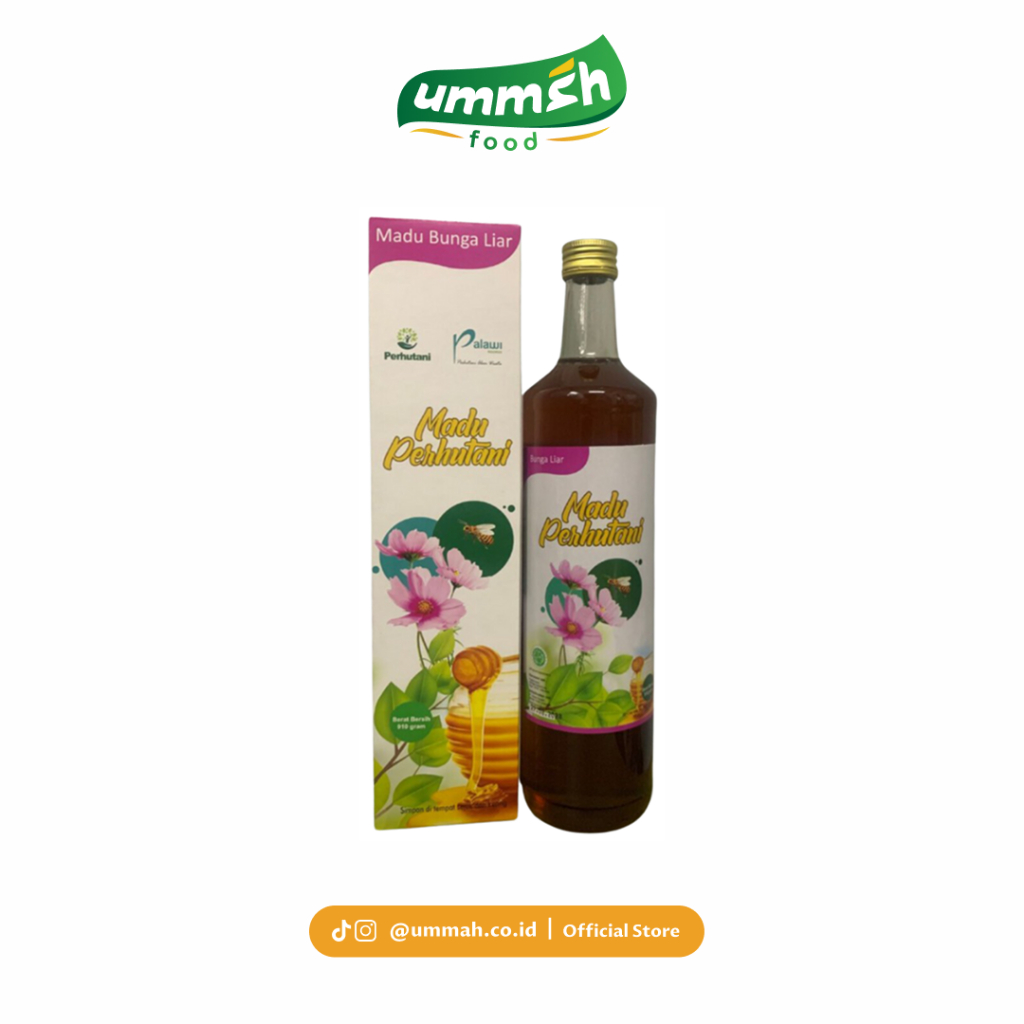 Madu Murni Asli Perhutani Botol Marjan 650 Ml