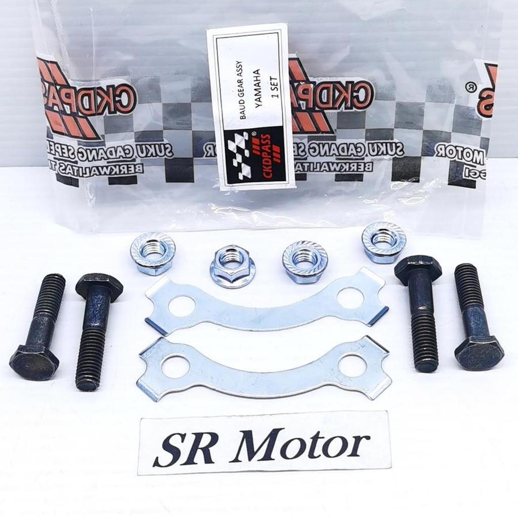 baut nap gir gear belakang yamaha rxking rxk f1zr vega ckdpass