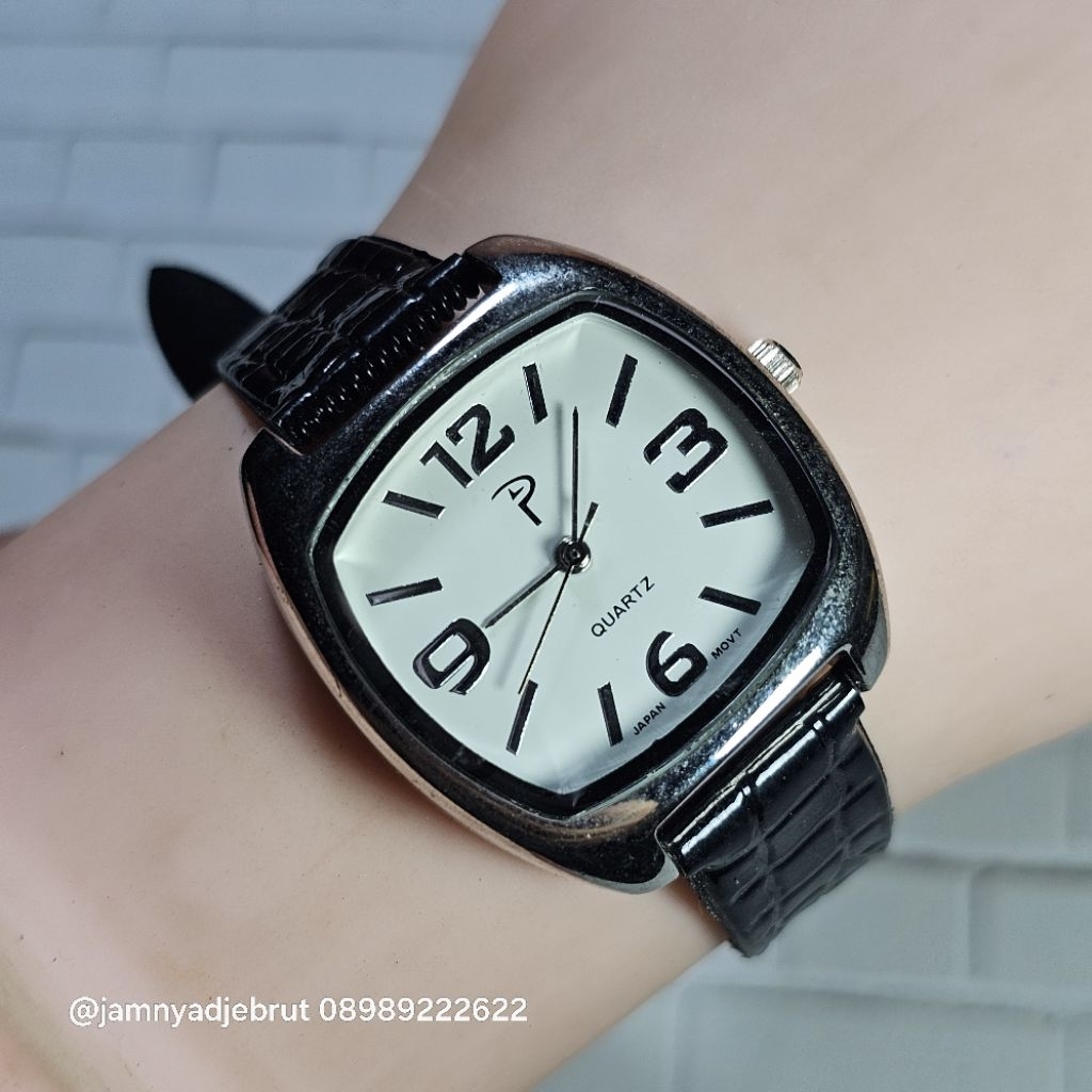 Jam Tonneau PL1897S Silver White Ladies Bekas