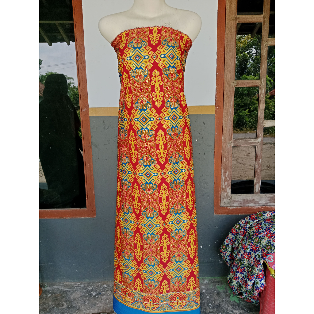 Kain Batik Papua| Kain Batik Meteran| Bahan Dress Gamis Kemeja