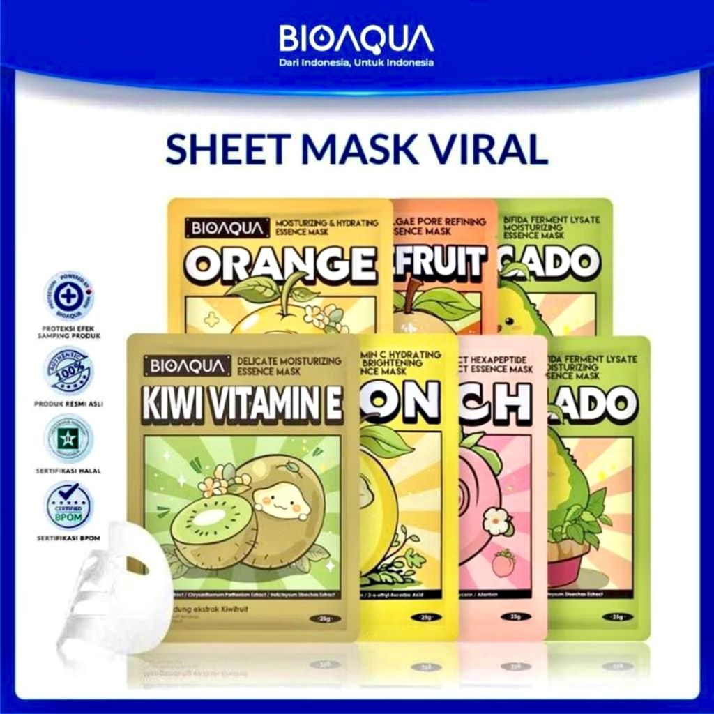 SHEET MASK BIOAQUA VIRAL