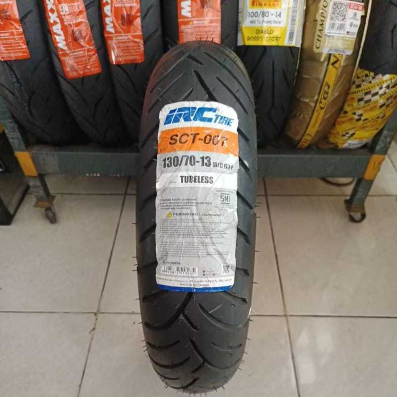 Ban IRC SCT-007 130/70 ring 13 Tubeless Ban Belakang PCX 160