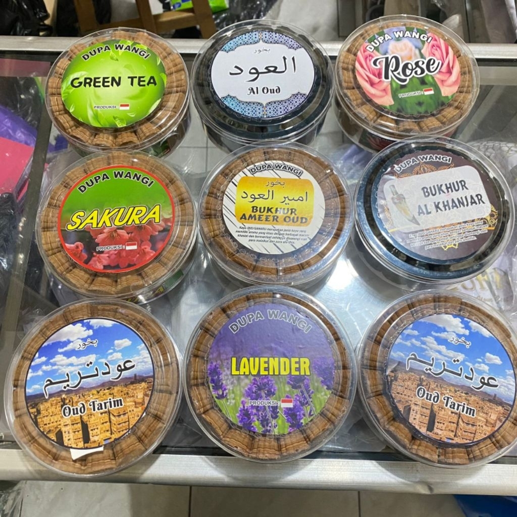 Dupa isi 34 biji/ Dupa aroma terapi /Dupa aroma islami
