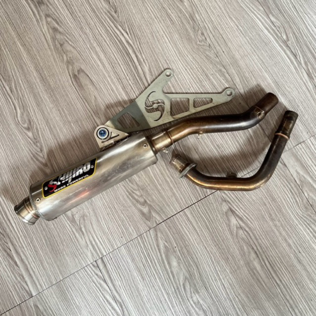 kenalpot shijiro m3 long inlet 38, vespa matic sprintprimavera