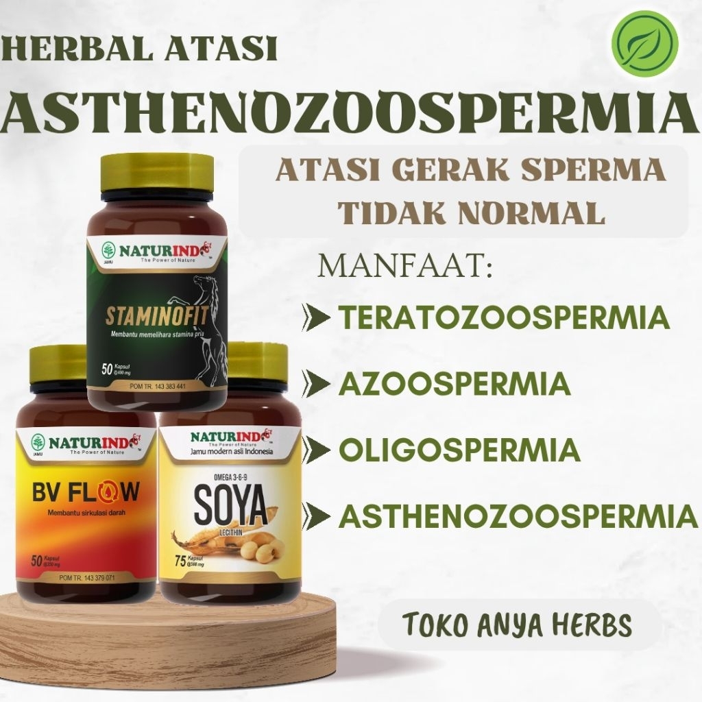 Obat Herbal Bantu Atasi Kesuburan Pria Oligospermia Asthenozoospermia Azoospermia Teratozoospermia