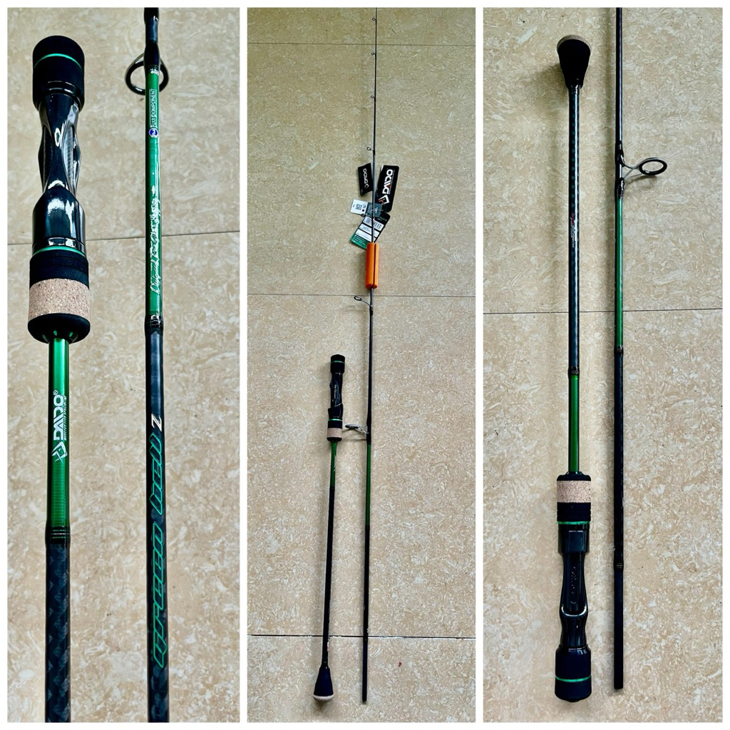 Joran Pancing Slow Jigging Panjang 198cm Daido Green Hell Carbon Solid