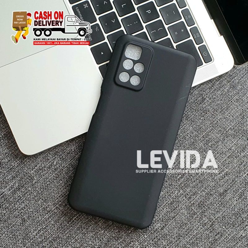 REDMI 10 4G REDMI 10 5G REDMI 10A REDMI 9C REDMI 10C CASE MACARON BLACK SILICON BLACK REDMI 10 4G RE
