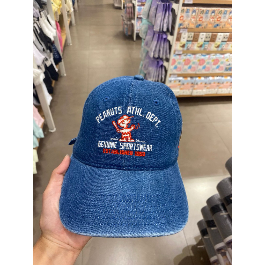 Miniso x Snoopy - Collection Sports Denim Baseball Cap 58cm