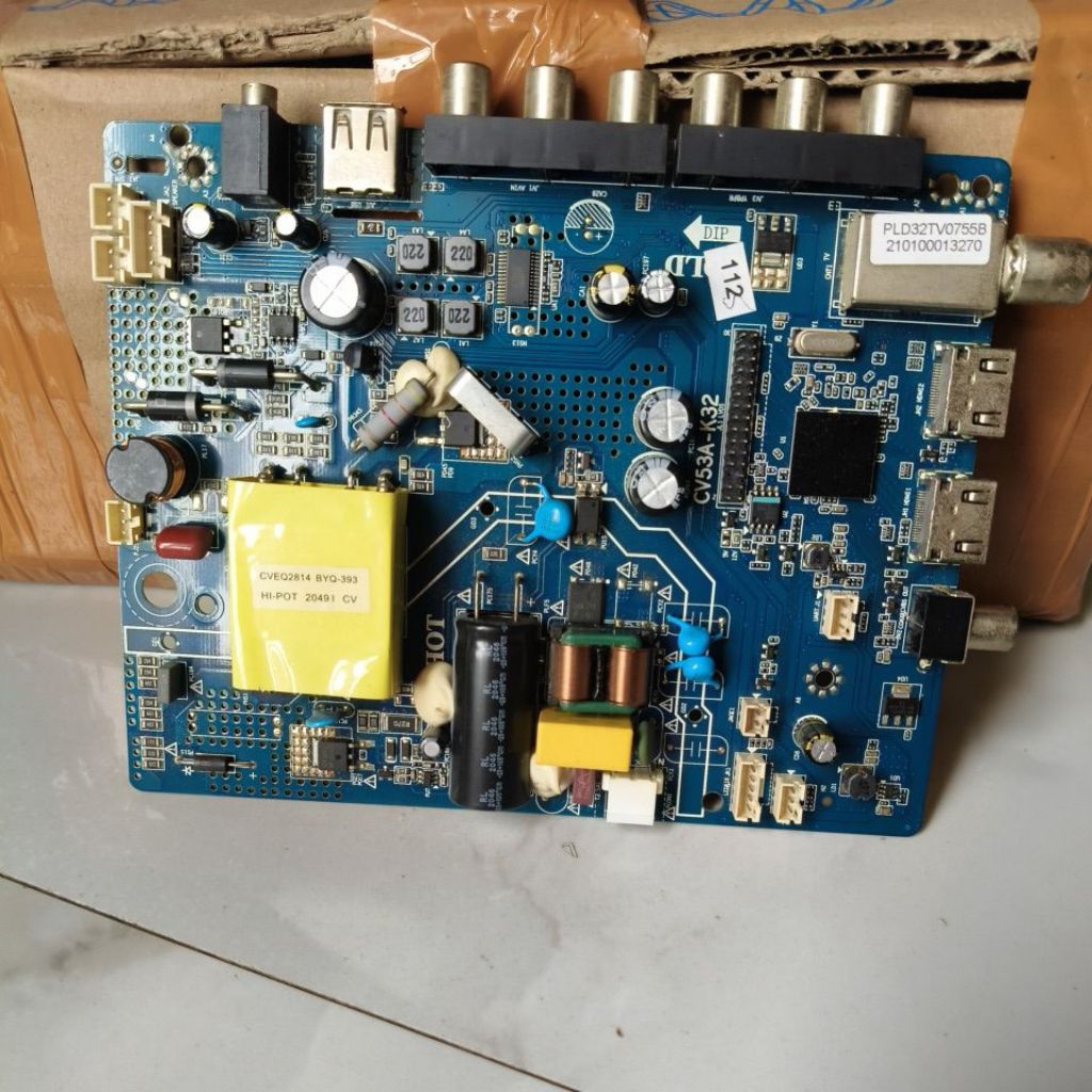 mb mainboard tv polytron pld 32V1855 /32TV0755/32TV1855