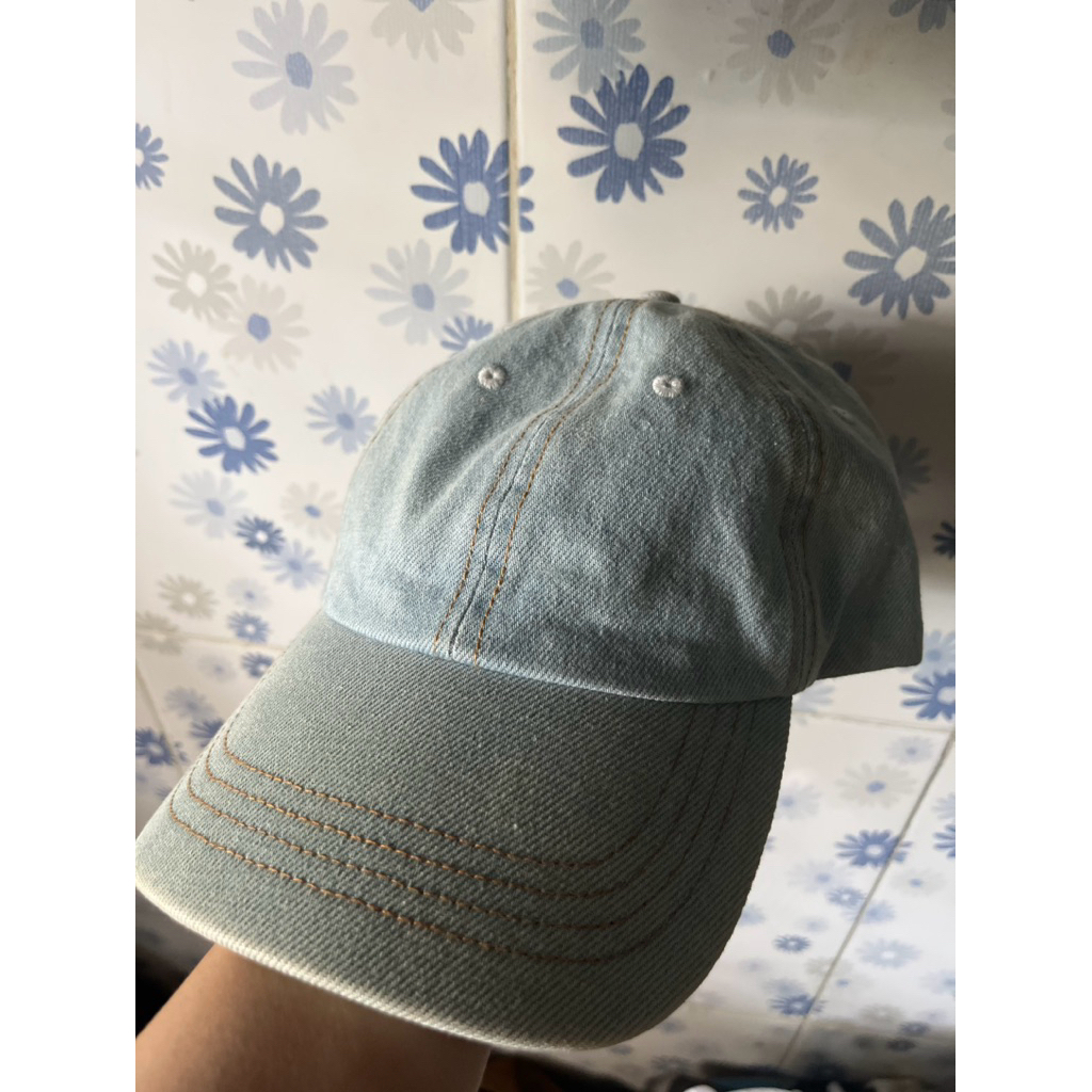Topi Denim Blue Rubi