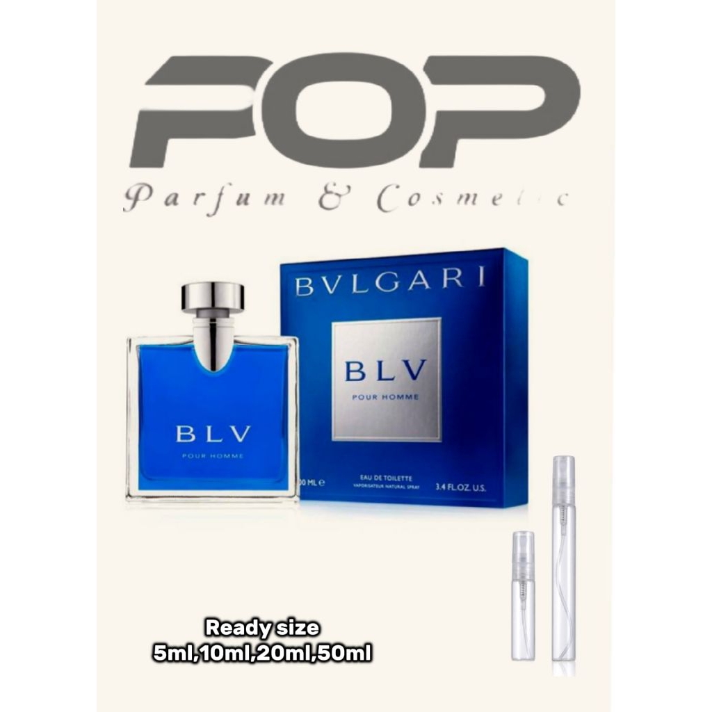 Decant Bvlgari BLV Pour Homme-Parfum Original Store Garansi