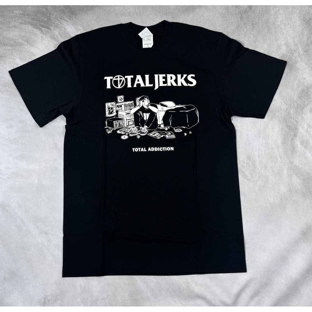 TOTAL JERKS TSHIRT BLACK ORIGINAL MERCH