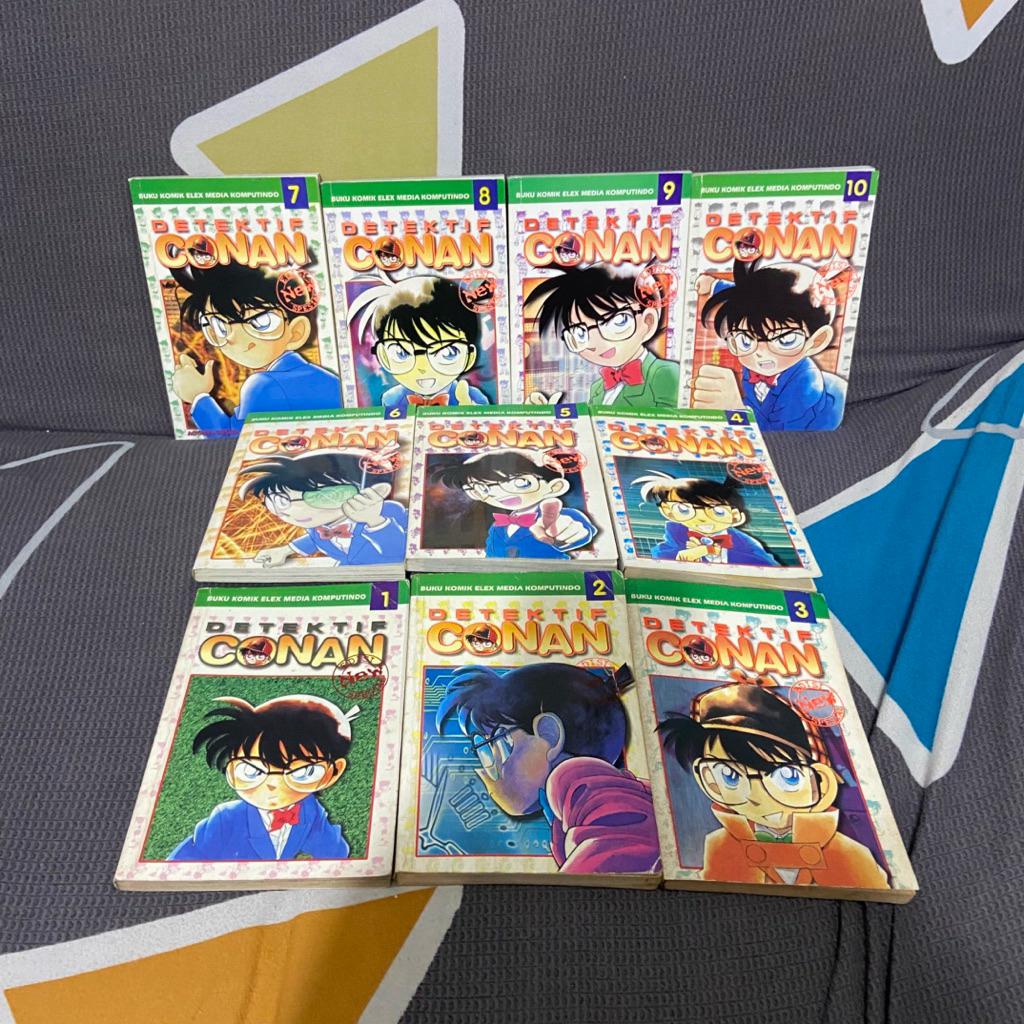 Paket Komik New Detektif Conan Edisi Spesial Vol 1-10 Fulset Set Fullset Lengkap