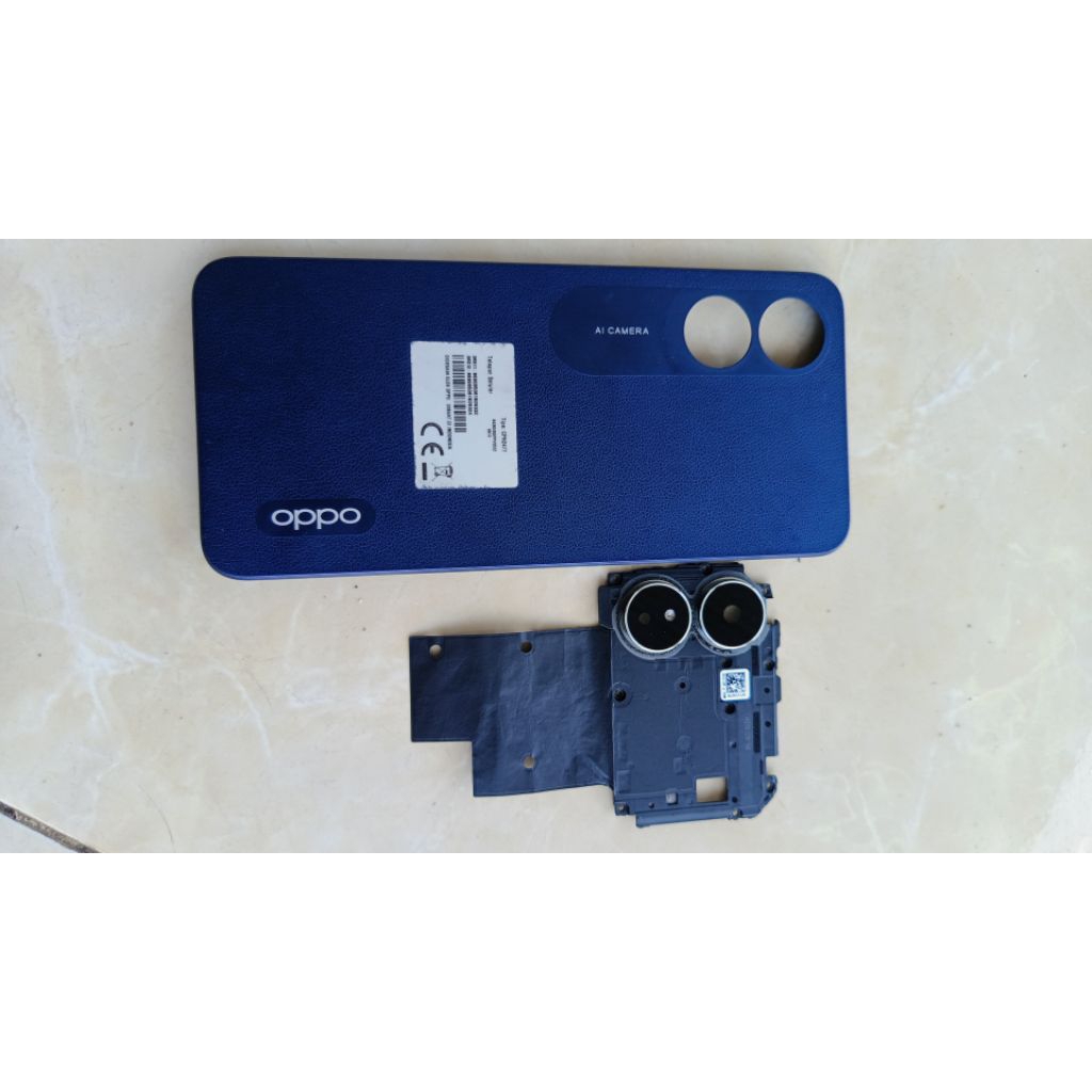 BACK DOR + PENUTUP MESIN OPPO A17 95% LAYAK PAKAI