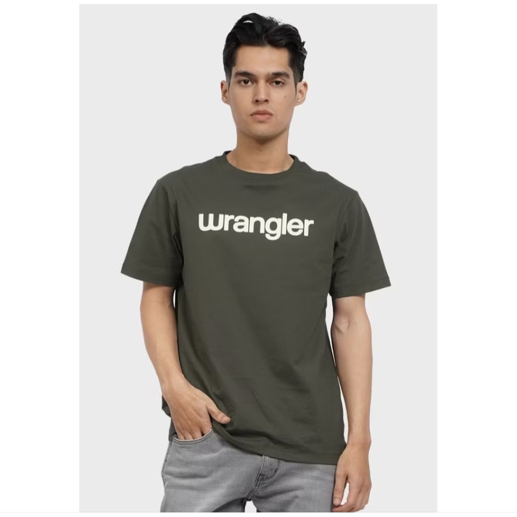 Wrangler Baju Atasan Kaos Pria Dewasa Original new