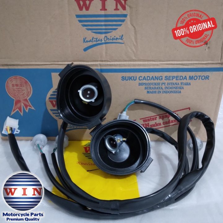WIN - Fiting Soket lampu depan Assy VARIO 125 TECHNO Soket Cob lampu Depan VARIO 125 KZR