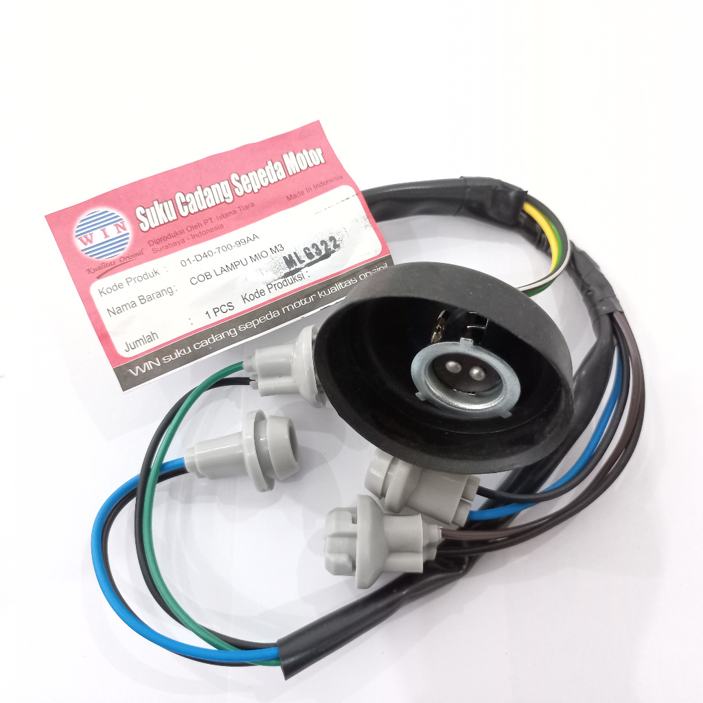 WIN - Fiting Soket Lampu depan Assy MIO M3 / Cob Lampu Depan Mio Z/Mio125