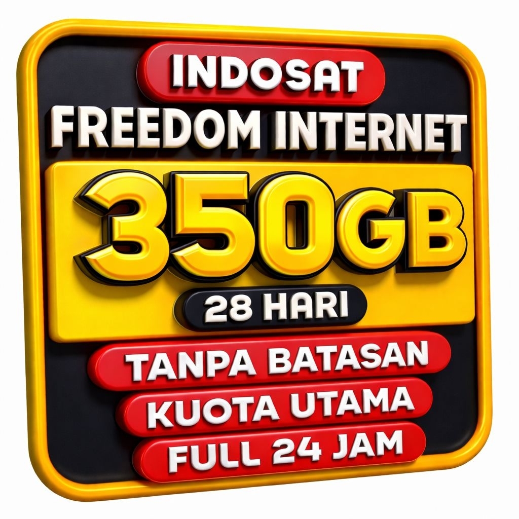 (SUPER PROMO) KUOTA INDOSAT IM3 300 GB 28 HARI