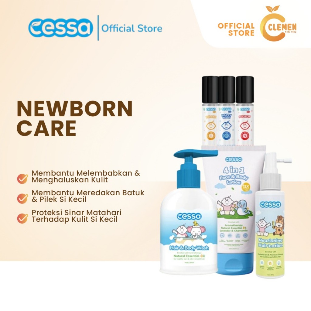 Cessa Paket Newborn Care (Paket Komplit Untuk Newborn)