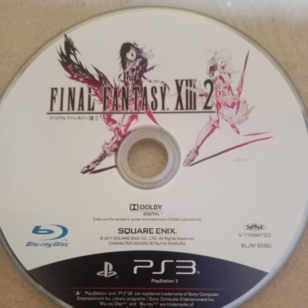 KASET PS3 FINAL FANTASY XIII-2 SECOND