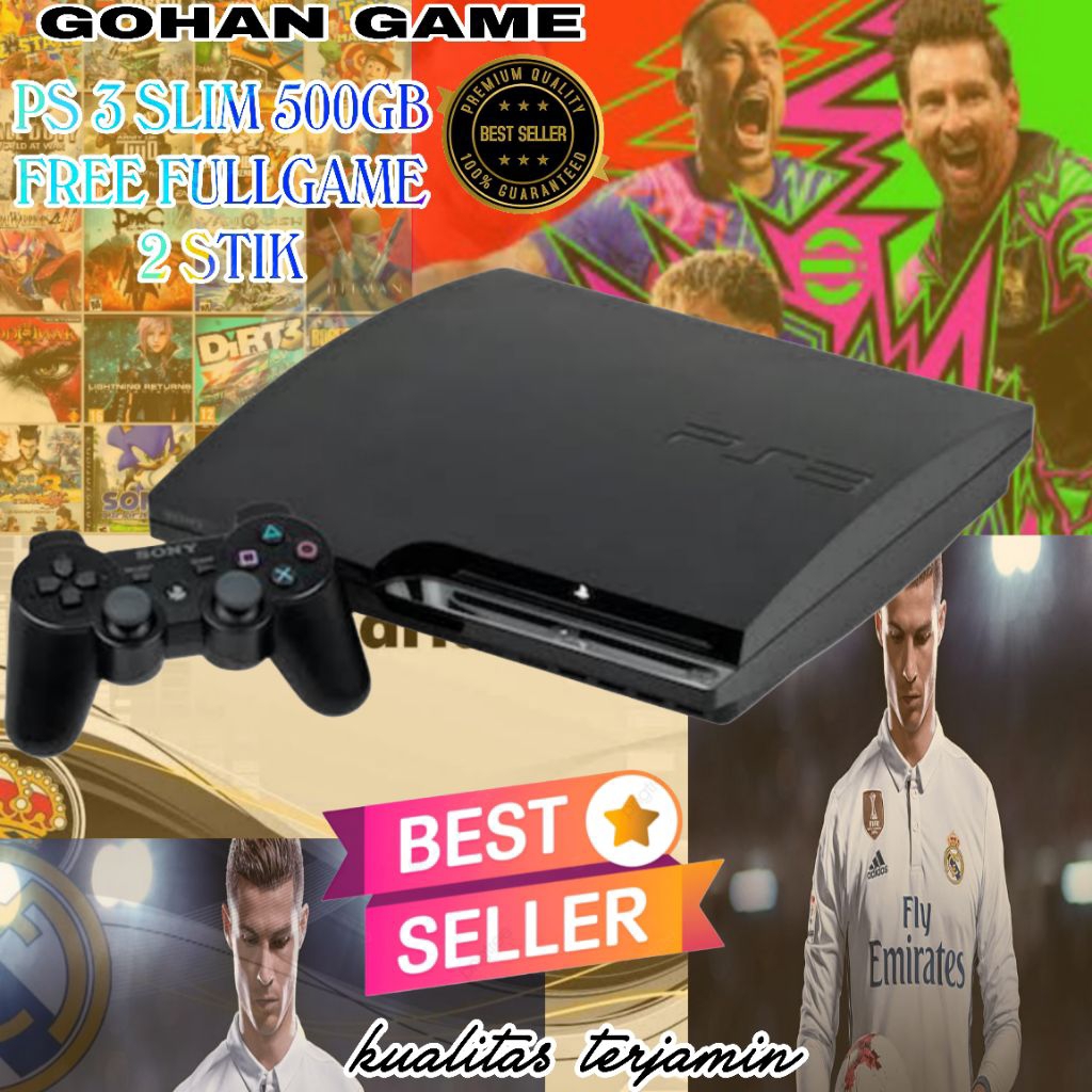 PS 3 SLIM SERI 21 25 HD 500GB